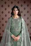 Ramsha Festive Luxury Embroidered Organza Unstitched 3Pc Suit E-301