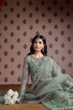 Ramsha Festive Luxury Embroidered Organza Unstitched 3Pc Suit E-301