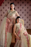Ramsha Festive Luxury Embroidered Organza Unstitched 3Pc Suit E-302