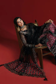 Ramsha Festive Luxury Embroidered Organza Unstitched 3Pc Suit E-303