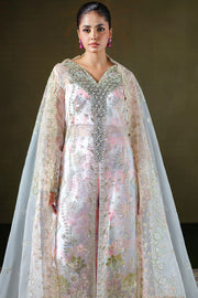 Ramsha Festive Luxury Embroidered Organza Unstitched 3Pc Suit E-306