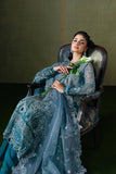Ramsha Festive Luxury Embroidered Organza Unstitched 3Pc Suit E-307