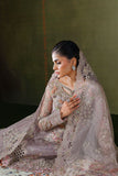 Ramsha Festive Luxury Embroidered Organza Unstitched 3Pc Suit E-308