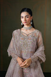 Ramsha Festive Luxury Embroidered Organza Unstitched 3Pc Suit E-308