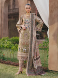 Eshaisha Embroidered Dhanak Unstitched 3Pc Suit EA-LW-5560