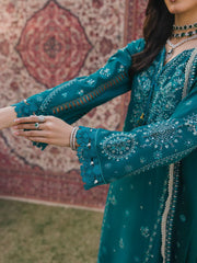 Eshaisha Embroidered Karandi Unstitched 3Pc Suit EA-LW-5563