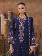Eshaisha Embroidered Dhanak Unstitched 3Pc Suit EA-LW-5564