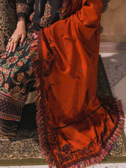 Eshaisha Embroidered Karandi Unstitched 3Pc Suit EA-LW-5567