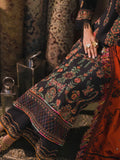 Eshaisha Embroidered Karandi Unstitched 3Pc Suit EA-LW-5567