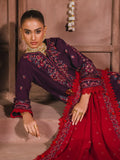 Eshaisha Embroidered Karandi Unstitched 3Pc Suit EA-LW-5569