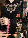 Faiza Faisal Embroidered Lawn Unstitched 3Pc Suit - EABAH