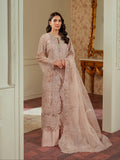 Baroque Chantelle Embroidered Organza Unstitched 3Pc Suit EC-04