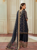 Baroque Chantelle Embroidered Raw Silk Unstitched 3Pc Suit EC-07