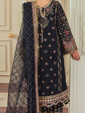 Baroque Chantelle Embroidered Raw Silk Unstitched 3Pc Suit EC-07