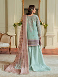 Baroque Chantelle Embroidered Zari Net Unstitched 3Pc Suit EC-08