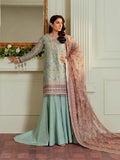 Baroque Chantelle Embroidered Zari Net Unstitched 3Pc Suit EC-08