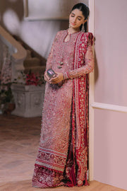 ELAN Wedding Festive Embroidered Organza Unstitched 3Pc Suit EC2-23-01