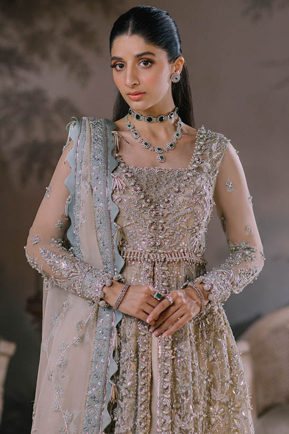 Elan Festive Embroidered Lawn Unstitched 3 Piece Suit - EF 04 AZZURA