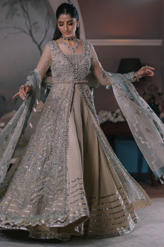 ELAN Wedding Festive Embroidered Net Unstitched 3Pc Suit EC2-23-02