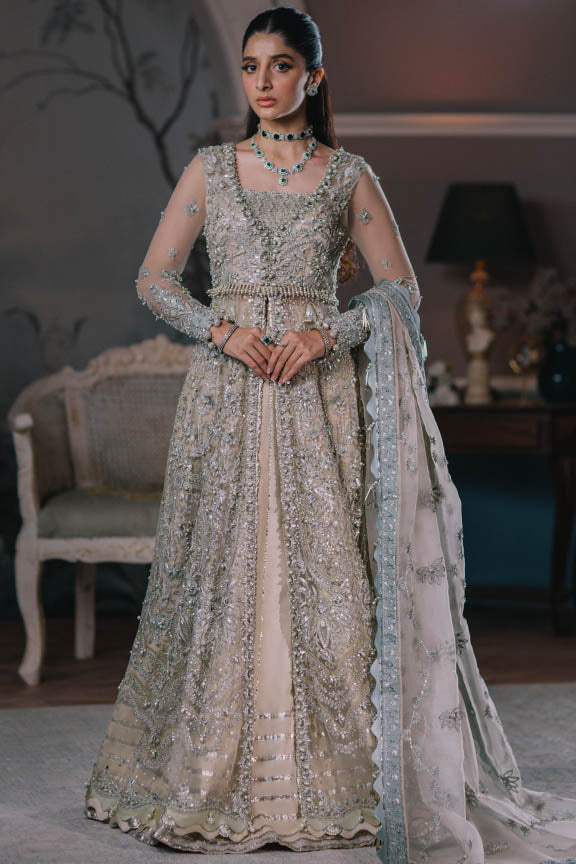 ELAN Wedding Festive Embroidered Net Unstitched 3Pc Suit EC2-23-02