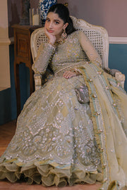 ELAN Wedding Festive Embroidered Organza Unstitched 3Pc Suit EC2-23-04