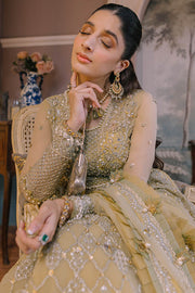 ELAN Wedding Festive Embroidered Organza Unstitched 3Pc Suit EC2-23-04