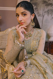 ELAN Wedding Festive Embroidered Organza Unstitched 3Pc Suit EC2-23-04