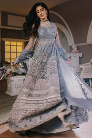 ELAN Wedding Festive Embroidered Organza Unstitched 3Pc Suit EC2-23-06