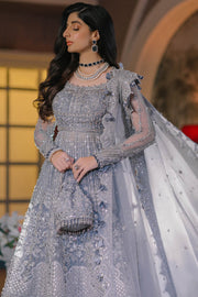 ELAN Wedding Festive Embroidered Organza Unstitched 3Pc Suit EC2-23-06