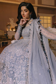 ELAN Wedding Festive Embroidered Organza Unstitched 3Pc Suit EC2-23-06