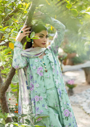 Elaf Prints Vol-03 Unstitched Printed Lawn 3Pc Suit ECD-1A GARDENELLE