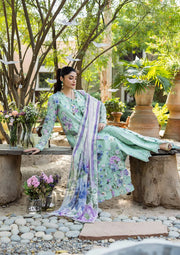 Elaf Prints Vol-03 Unstitched Printed Lawn 3Pc Suit ECD-1A GARDENELLE