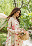Elaf Prints Vol-03 Unstitched Printed Lawn 3Pc Suit ECD-2A IVORY PEONY