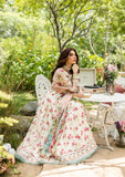 Elaf Prints Vol-03 Unstitched Printed Lawn 3Pc Suit ECD-2A IVORY PEONY