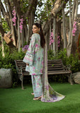 Elaf Prints Vol-03 Unstitched Printed Lawn 3Pc Suit ECD-3B FLORAL CHARM
