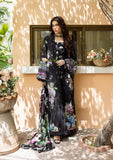 Elaf Prints Vol-03 Unstitched Printed Lawn 3Pc Suit ECD-4A MIDNIGHT BLOOM