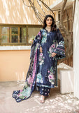 Elaf Prints Vol-03 Unstitched Printed Lawn 3Pc Suit ECD-4B TWILIGHT GARDEN