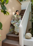 Elaf Prints Vol-03 Unstitched Printed Lawn 3Pc Suit ECD-5A GLADIOLUS GRACE