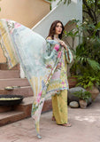 Elaf Prints Vol-03 Unstitched Printed Lawn 3Pc Suit ECD-5B SAFFROSE