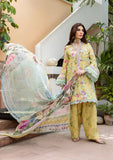 Elaf Prints Vol-03 Unstitched Printed Lawn 3Pc Suit ECD-5B SAFFROSE
