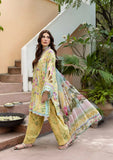 Elaf Prints Vol-03 Unstitched Printed Lawn 3Pc Suit ECD-5B SAFFROSE