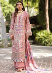 ELAF Premium Festive Chikankari Lawn Unstitched 3Pc Suit ECF-11B GISELLE