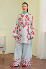 Coco by Zara Shahjahan Embroidered Lawn Unstitched 3Pc Suit D-07A ECLAT