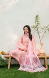 Asifa & Nabeel Eden Cambric Unstitched 3Pc Suit ECU25-01 Serene Blush