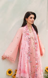 Asifa & Nabeel Eden Cambric Unstitched 3Pc Suit ECU25-01 Serene Blush