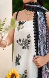 Asifa & Nabeel Eden Cambric Unstitched 3Pc Suit ECU25-04 Pearl Whisper