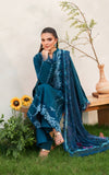 Asifa & Nabeel Eden Cambric Unstitched 3Pc Suit ECU25-05 Iris Cloud