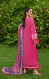 Asifa & Nabeel Eden Cambric Unstitched 3Pc Suit ECU25-06 Pink Reverie