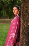 Asifa & Nabeel Eden Cambric Unstitched 3Pc Suit ECU25-06 Pink Reverie
