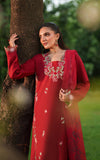 Asifa & Nabeel Eden Cambric Unstitched 3Pc Suit ECU25-07 Rosé Whisper